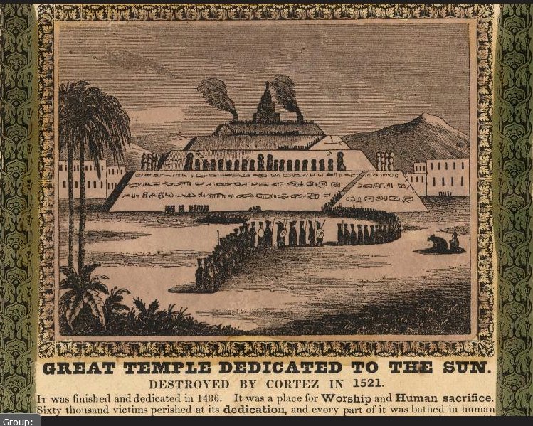 1847 templo del sol destruido tenochtitlan.jpg
