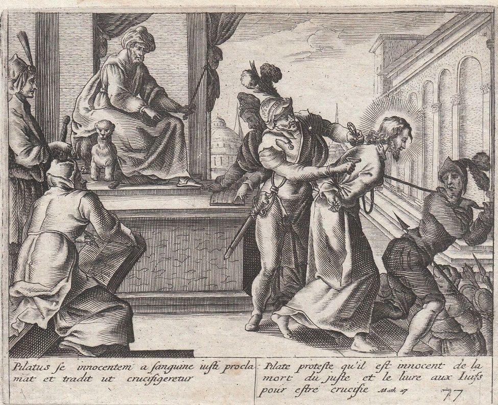 Jollain Passion Jesus Pontius Pilate Engraving Paris 17th Century.jpg