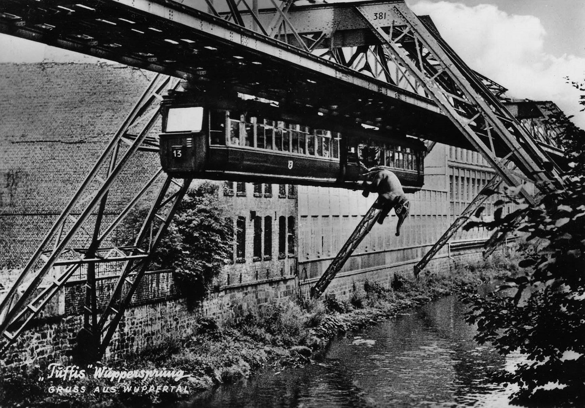 1897 Wuppertal Suspension Electric Railway By Eugen Langen KD s
