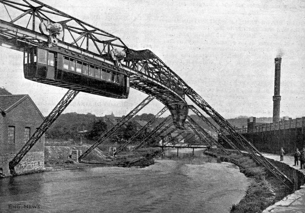 1897 Wuppertal Suspension Electric Railway By Eugen Langen Page 3