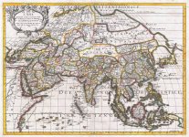 Map of Asia - Guglielmo Sansone - 1697.jpg