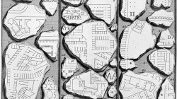 Marble fragments of the plan of Ancient Rome #1