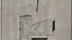 Elevation and profile of a sepulcher of the previous Chambers