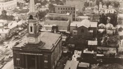 1858 View from the Chicago Court House Cupola - South/Southeast