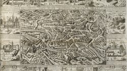 1650 Plan of Rome