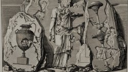 Decorative details of the walls of the Mausoleum of Cecilia Metella #1