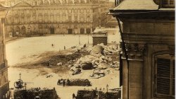 Destruction of Vendôme Column in 1871 Paris