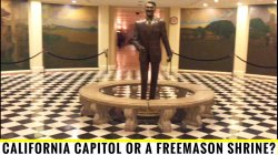 California Capitol Or Freemason Shrine?