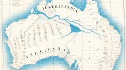 Thomas J Maslen’s map of Australia