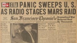 The War Of The Worlds: Radio Broadcast - 1938 Orson Welles.