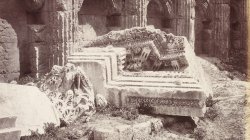 Sculptured Remains within the Temple of Jupiter, Baalbek