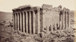 The Temple of Jupiter, from the North-West, Baalbek