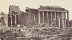 The Temple of Jupiter, from the North-East, Baalbek