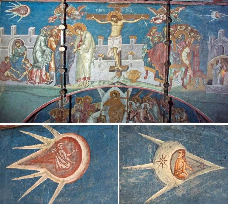 A fresco from the Visoki Dečani Monastery